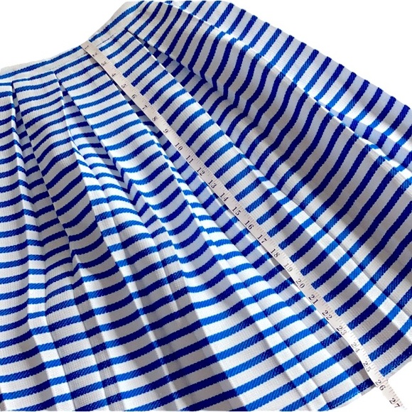 NWT PURE SUGAR Jacquard Flare Striped Skirt Size S - Picture 4 of 5